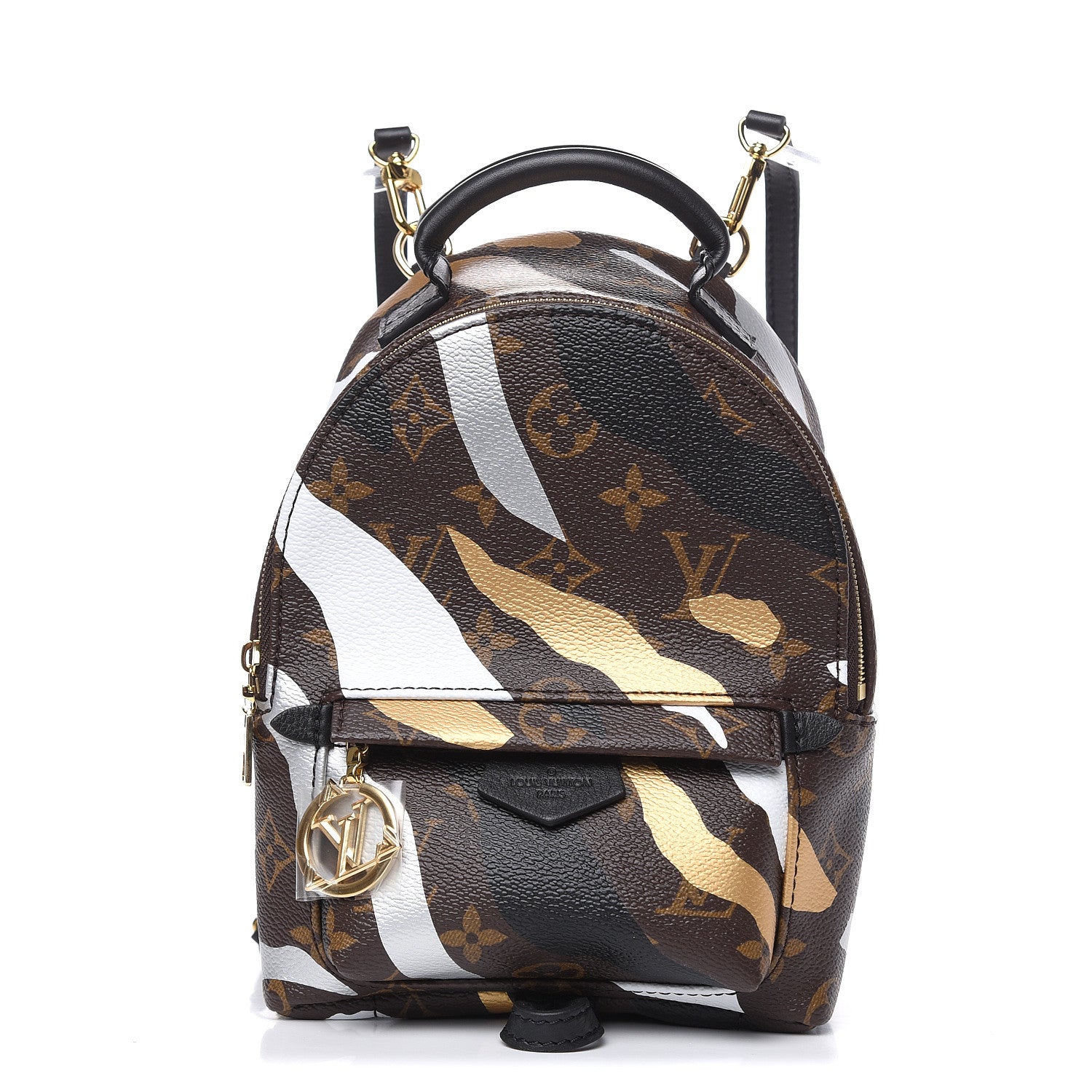 Louis Vuitton X LOL Monogram Palm Springs Backpack Mini Gold Silver 1 of 9