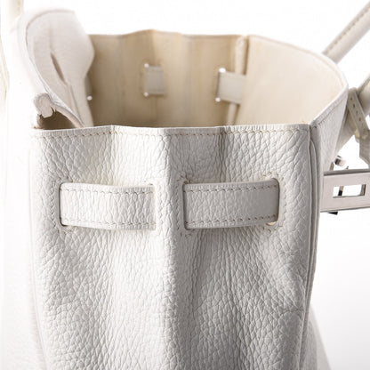 Hermes Taurillon Clemence Birkin 30 White 39 of 44