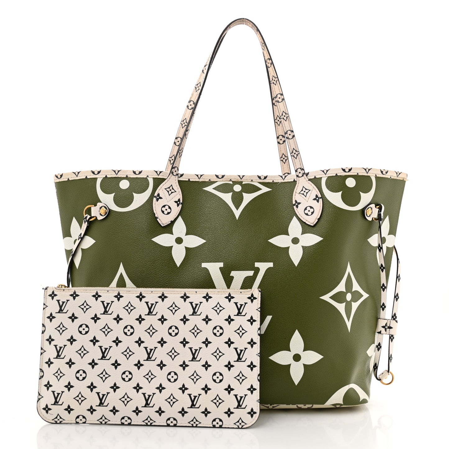 Monogram Giant Neverfull MM Kaki