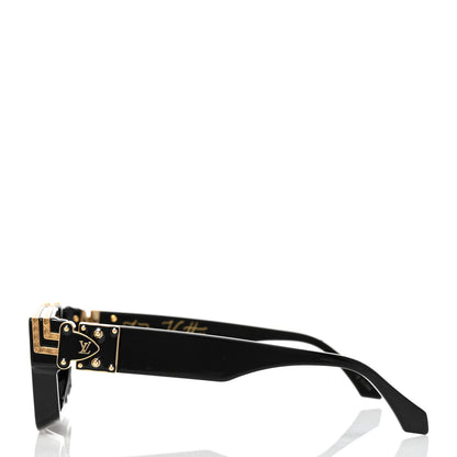 Louis Vuitton Acetate 1.1 Millionaires Sunglasses Z1165E Black 3 of 8