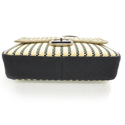 Chanel Cannes Raffia Mademoiselle Flap 5 of 8