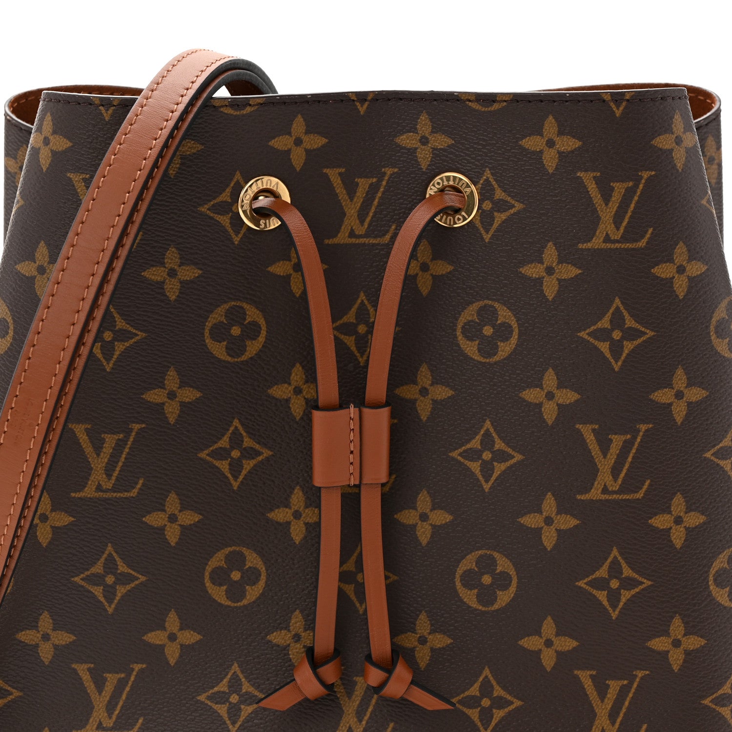 Louis Vuitton Monogram Neonoe MM Caramel 7 of 10