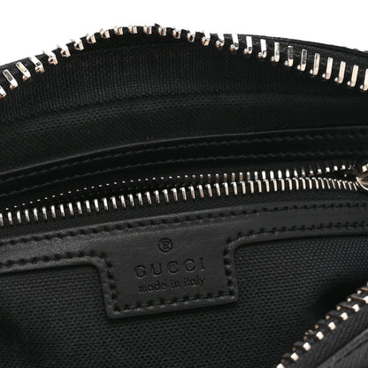 Gucci Soft GG Supreme Monogram Web Belt Bag Black Grey 6 of 11