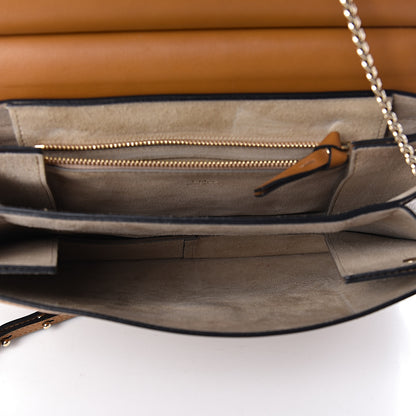 Chloe Suede Calfskin Medium Faye Shoulder Bag Mustard Brown 5 of 13