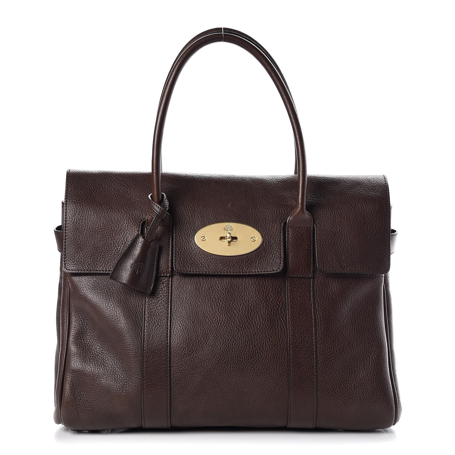Mulberry Natural Leather Bayswater Chocolate 1 of 7