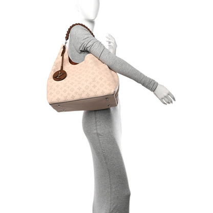 Louis Vuitton Mahina Carmel Hobo Creme 2 of 10