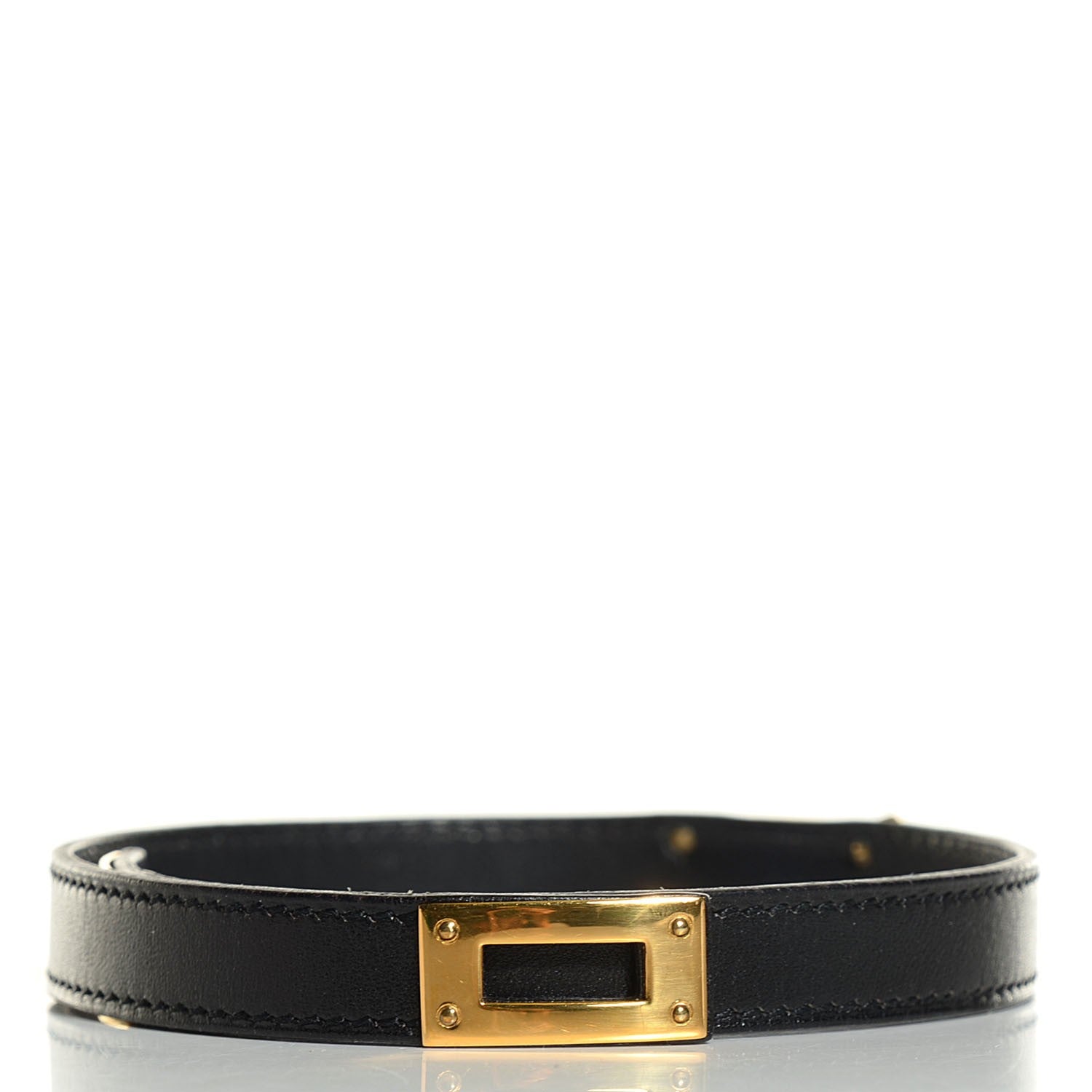 Hermes Box Kelly Double Tour Bracelet Small Black 7 of 10