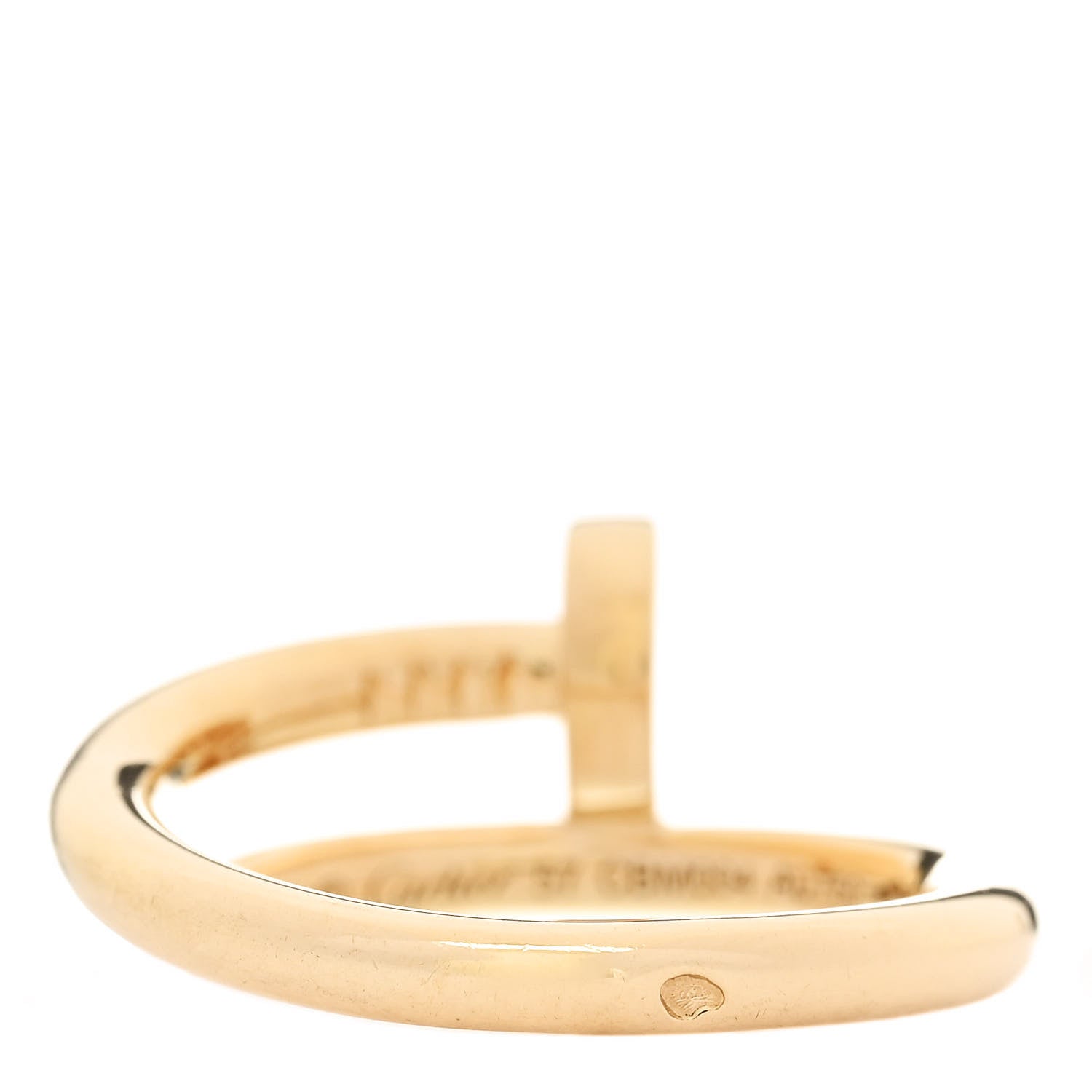 Cartier 18K Yellow Gold Juste Un Clou Ring 57 8 3 of 5
