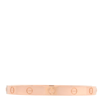 Cartier 18K Pink Gold LOVE Bracelet 17 2 of 5
