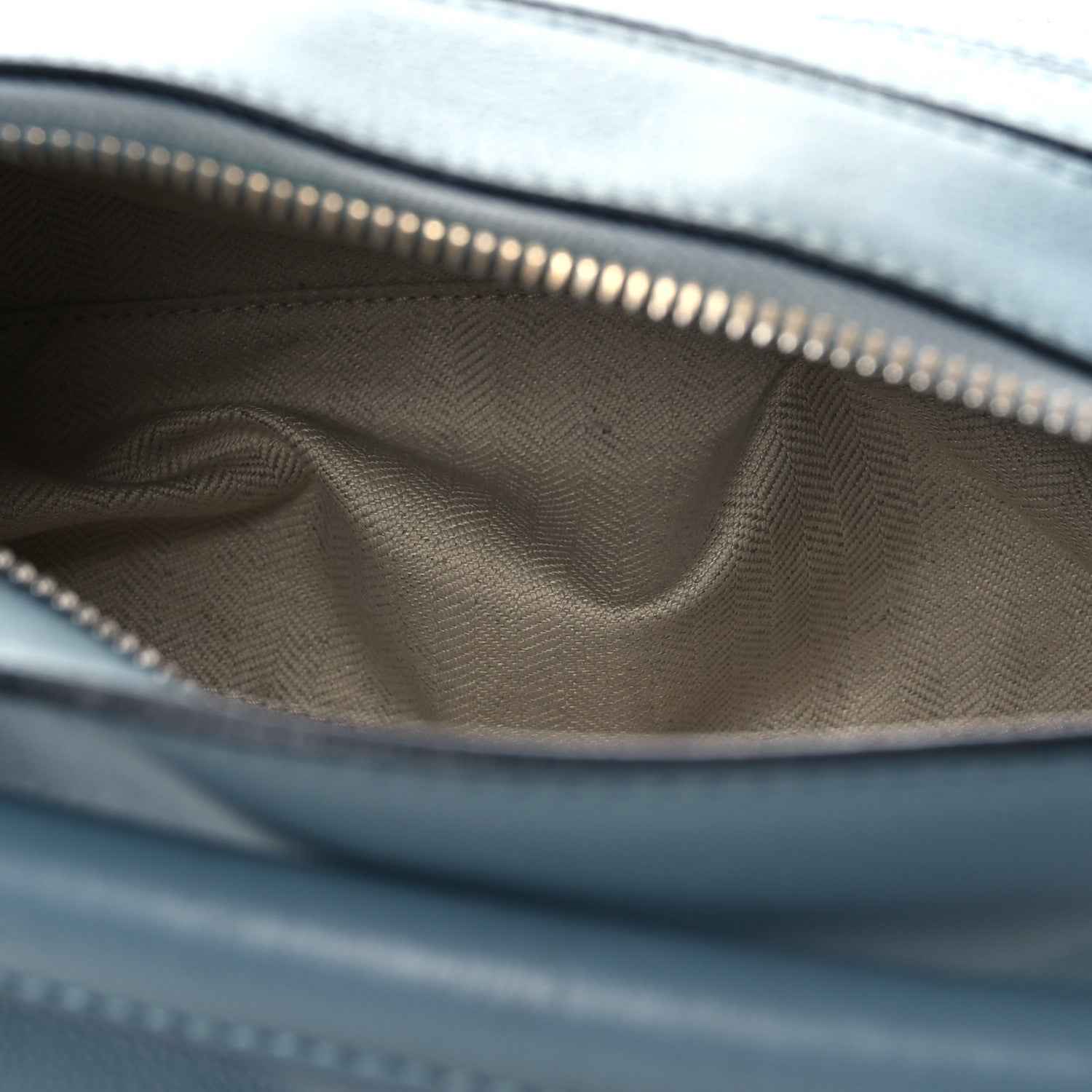 Loewe Calfskin Small Puzzle Bag Stone Blue 5 of 15