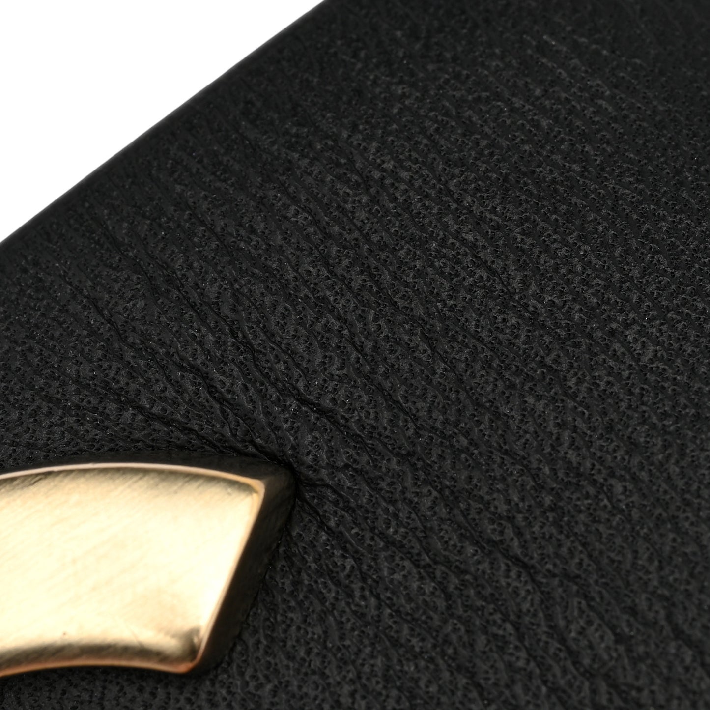 Calfskin CC Wide Cuff S Black Gold