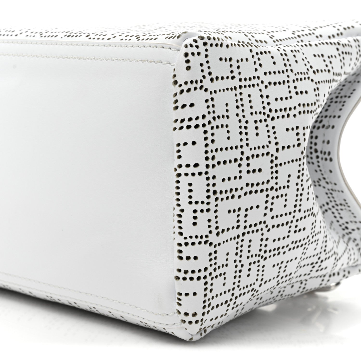 Givenchy Lambskin Perforated Small Pandora Ivory 8 of 11