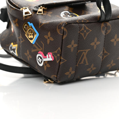 Louis Vuitton Monogram Love Lock Palm Springs Backpack Mini 9 of 12