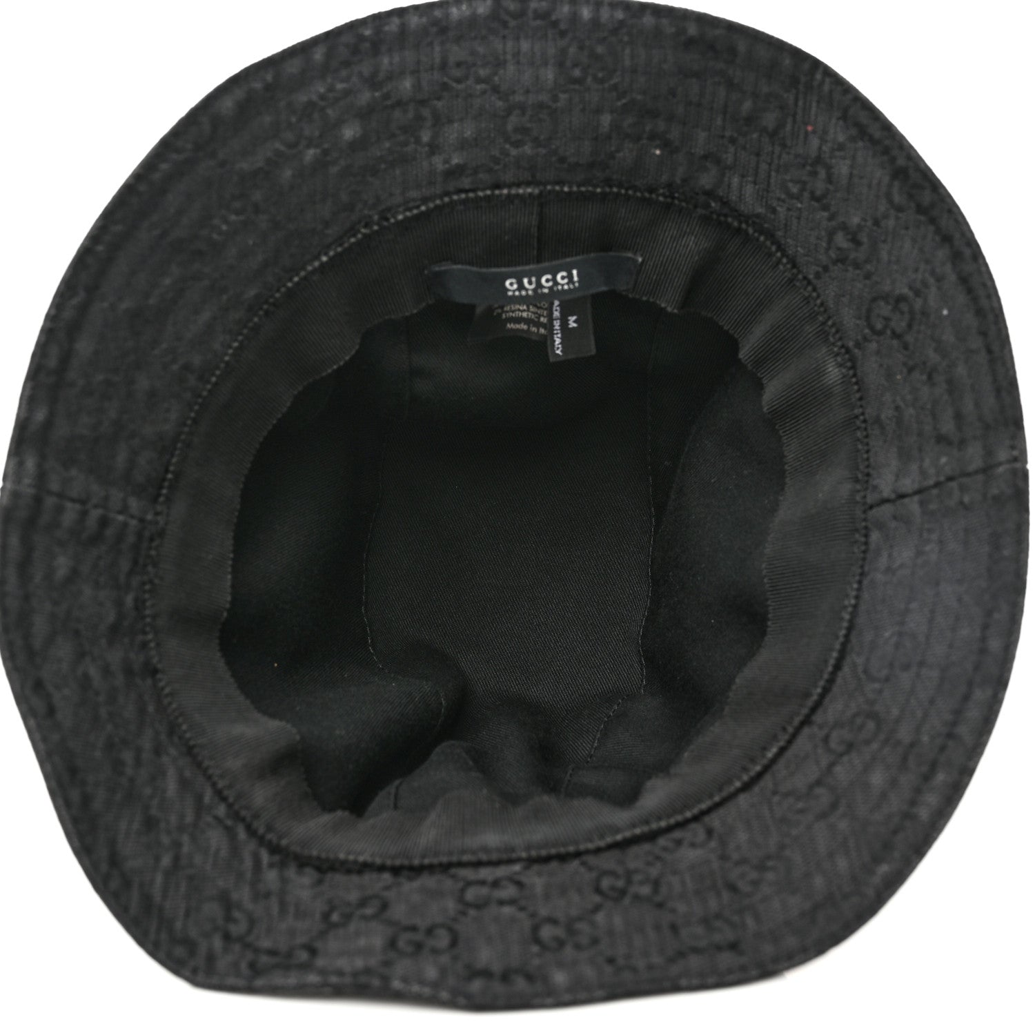 Gucci GG Monogram Bucket Hat M Black 6 of 11