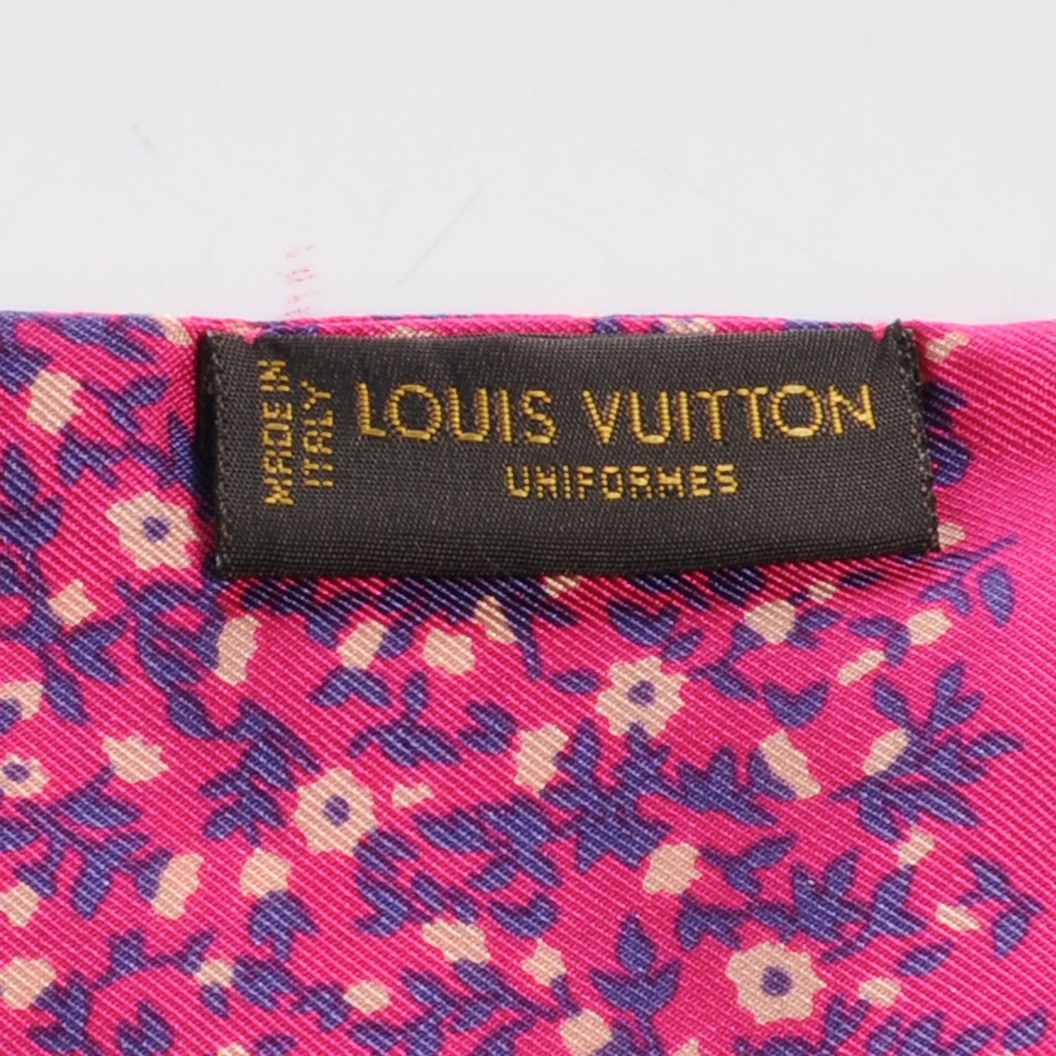 Louis Vuitton Silk Catania Bandeau Fuchsia 5 of 6