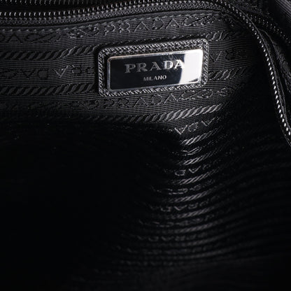 Prada Re-Nylon Saffiano Duffle Bag Black 5 of 10