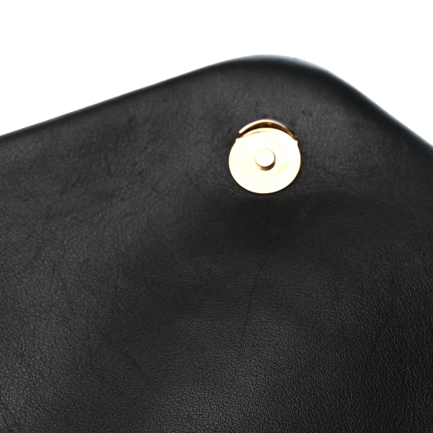 Suede Y Quilted Monogram Medium Loulou Chain Satchel Black