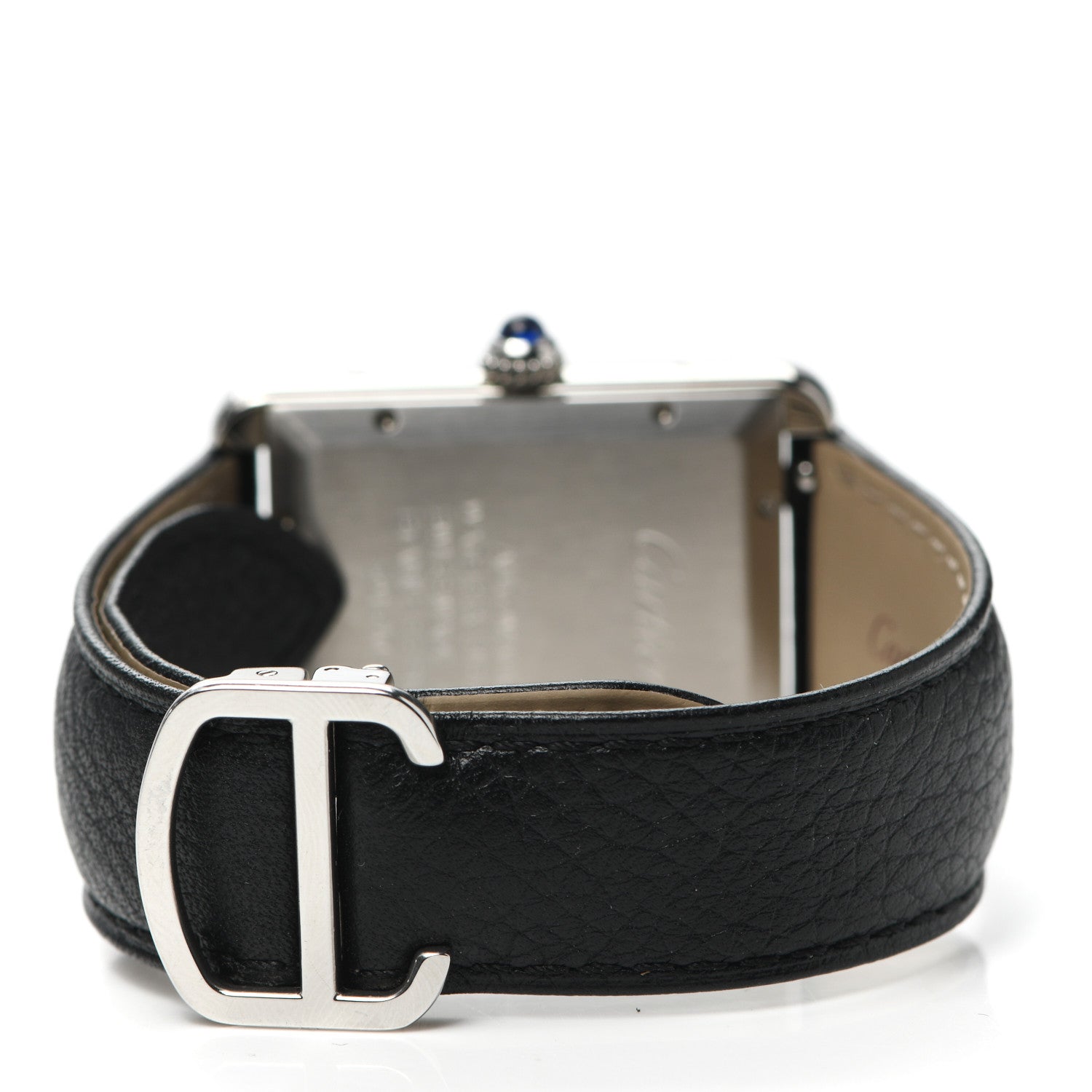 Cartier Stainless Steel Calfskin 31mm Tank Solo Automatic Watch 3 of 4