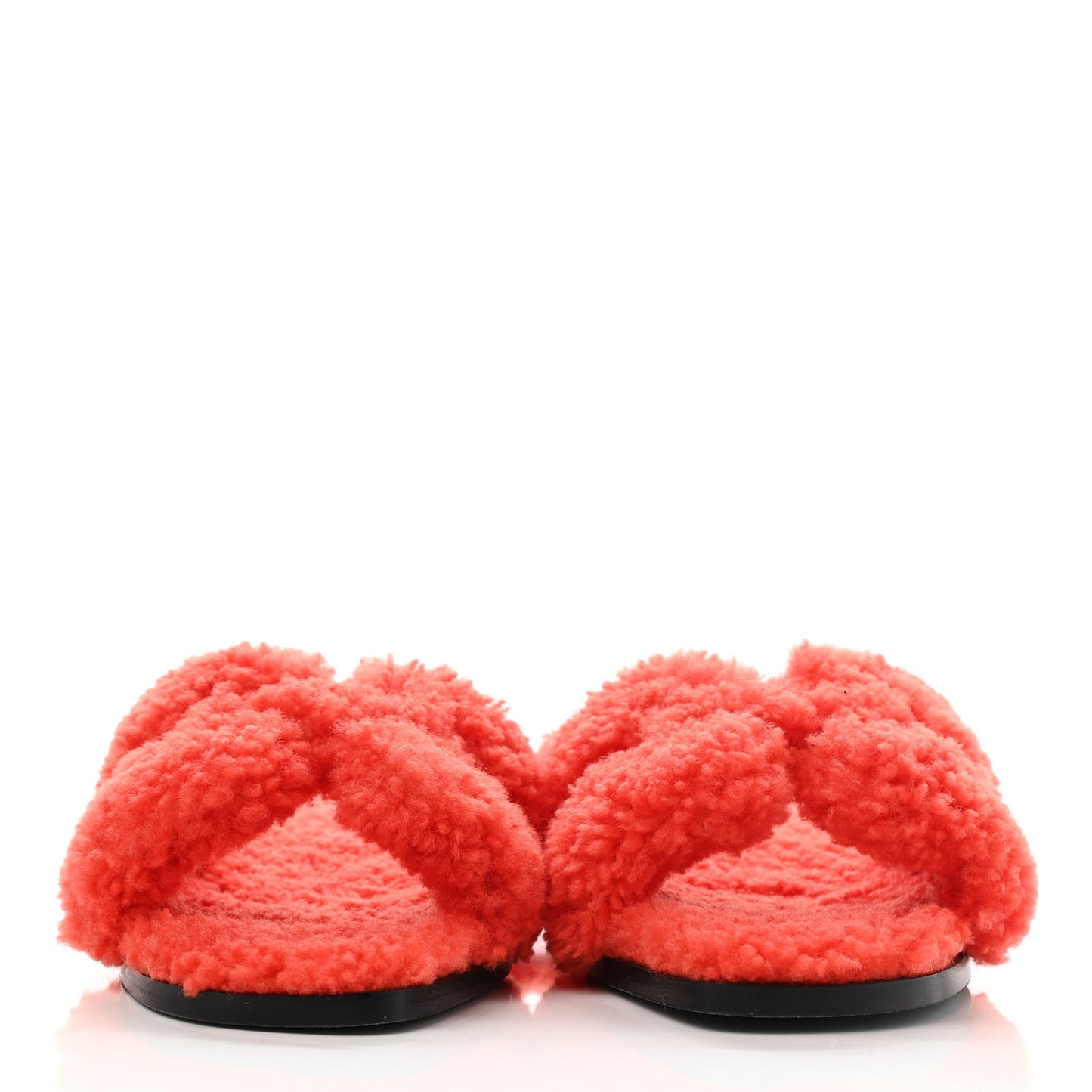 Woolskin Oran Sandals 38 Orange