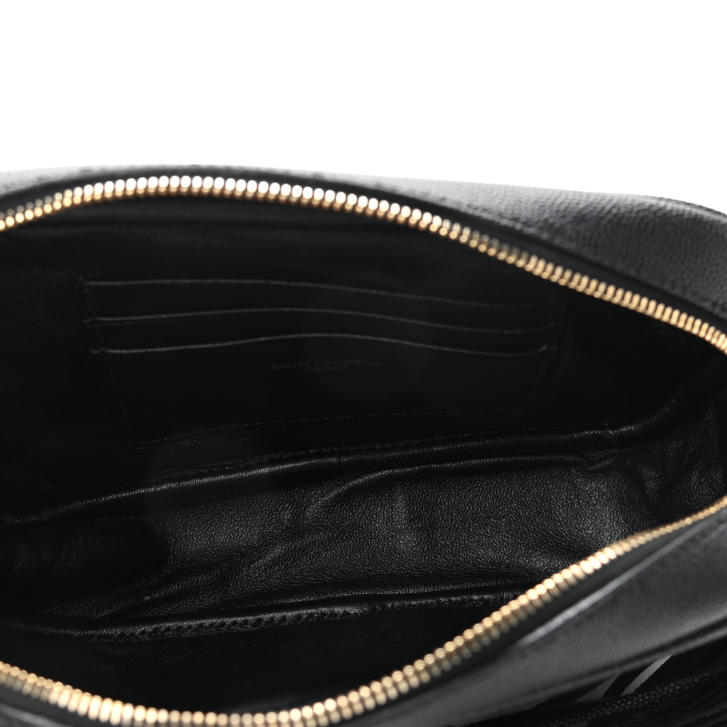Grain De Poudre Matelasse Monogram Mini Lou Camera Bag Black