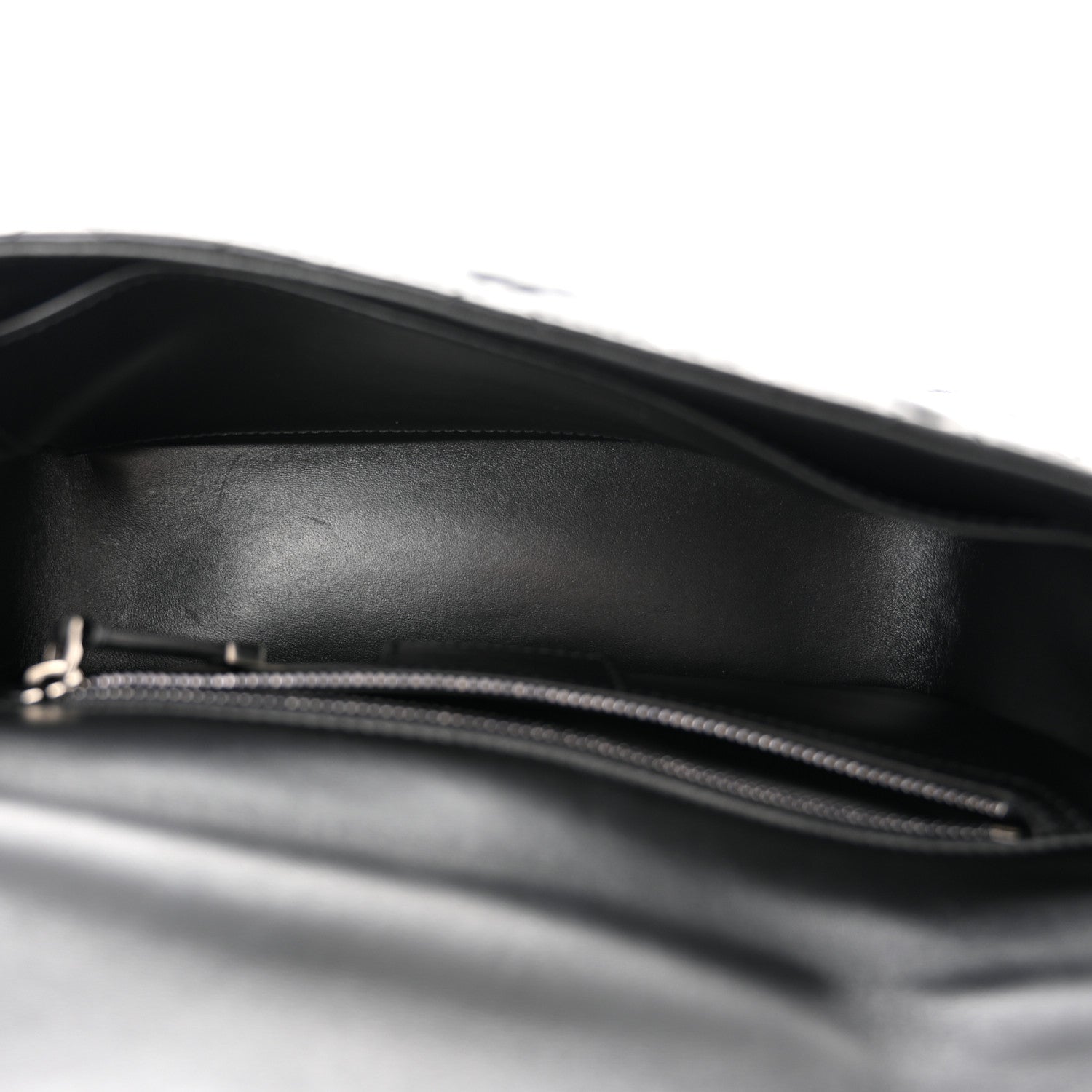 Christian Dior Calfskin Macrocannage Medium Caro Bag Black 5 of 11