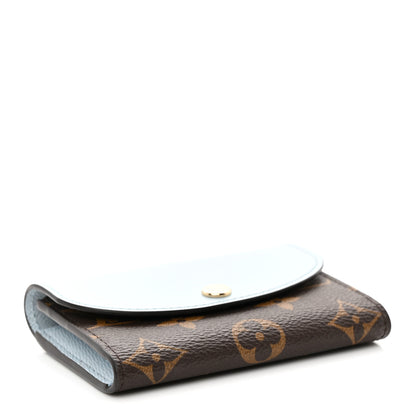 Louis Vuitton Monogram Rosalie Coin Purse Blue 4 of 7