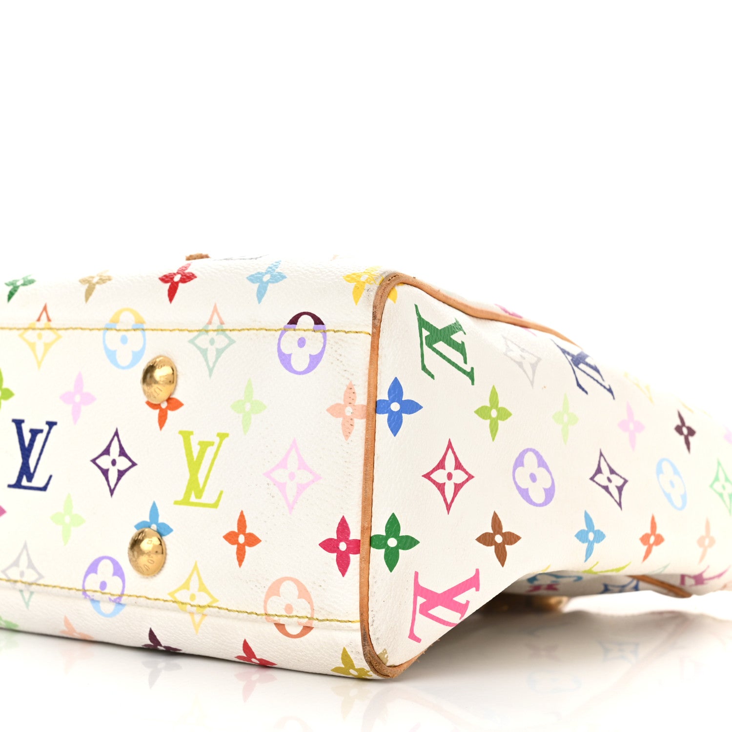 Louis Vuitton Monogram Multicolor Aurelia MM White 9 of 13