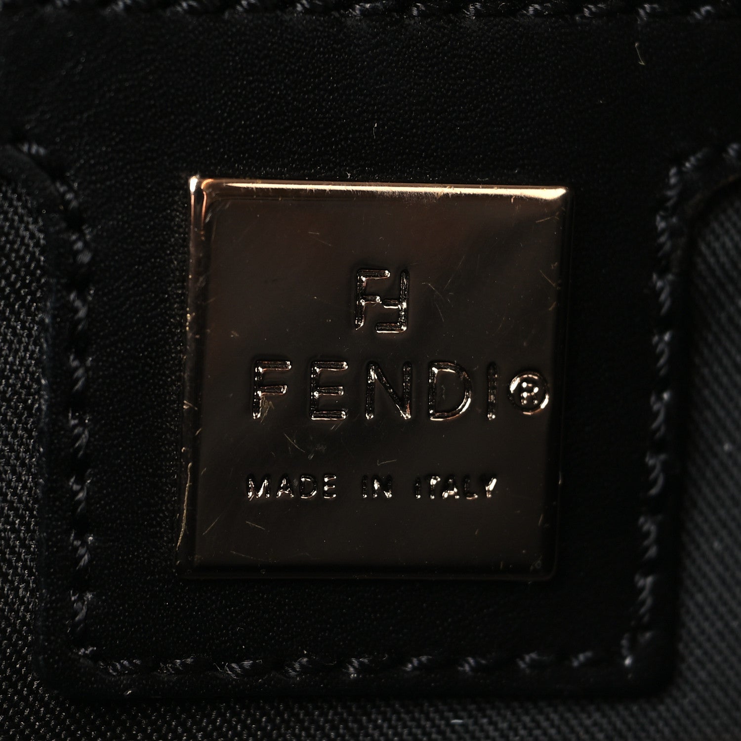 Fendi Zucchino Baguette Brown 6 of 11