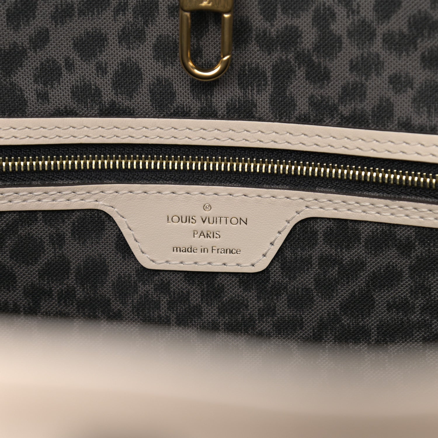 Louis Vuitton Monogram Giant Wild At Heart Neverfull MM Creme 9 of 10