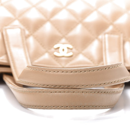 Chanel Calfskin Wild Stitch Medium Tote Beige 14 of 16