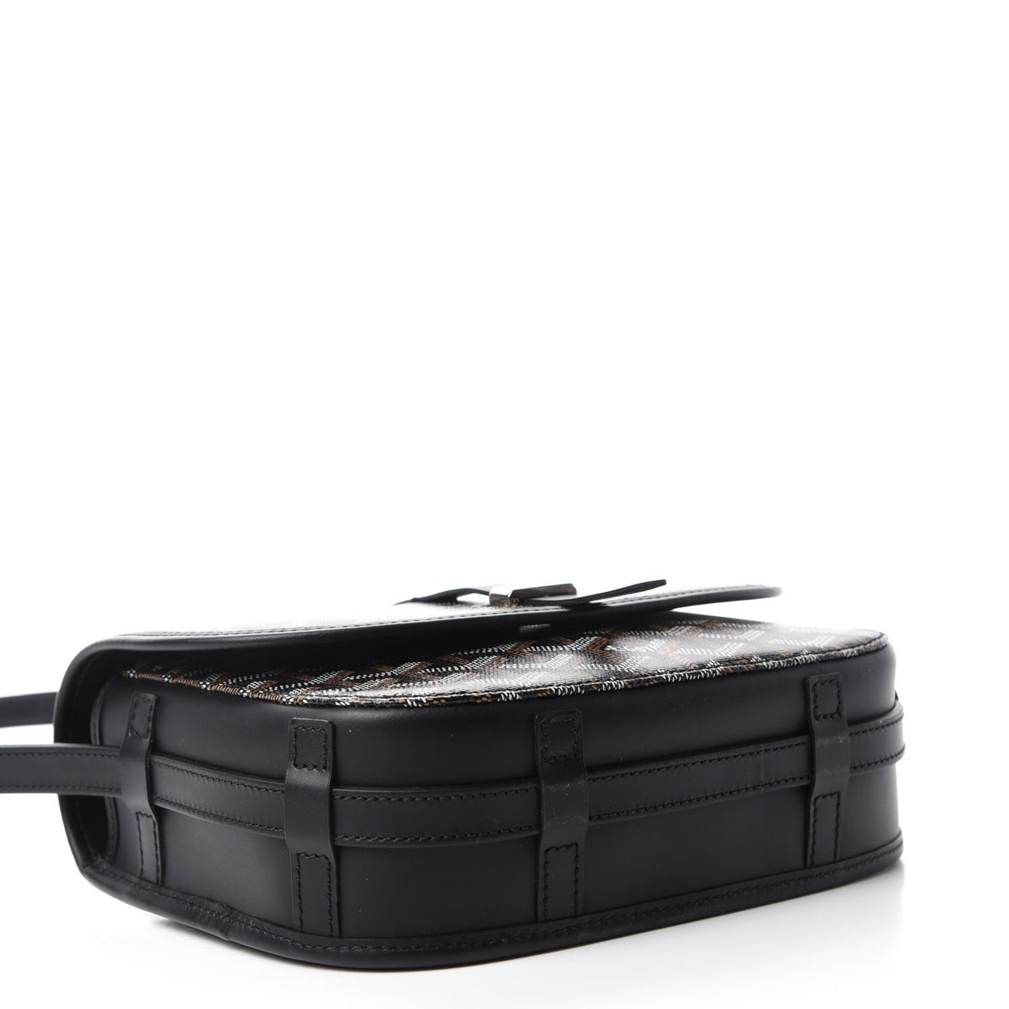 Goyardine Belvedere II PM Messenger Bag Black