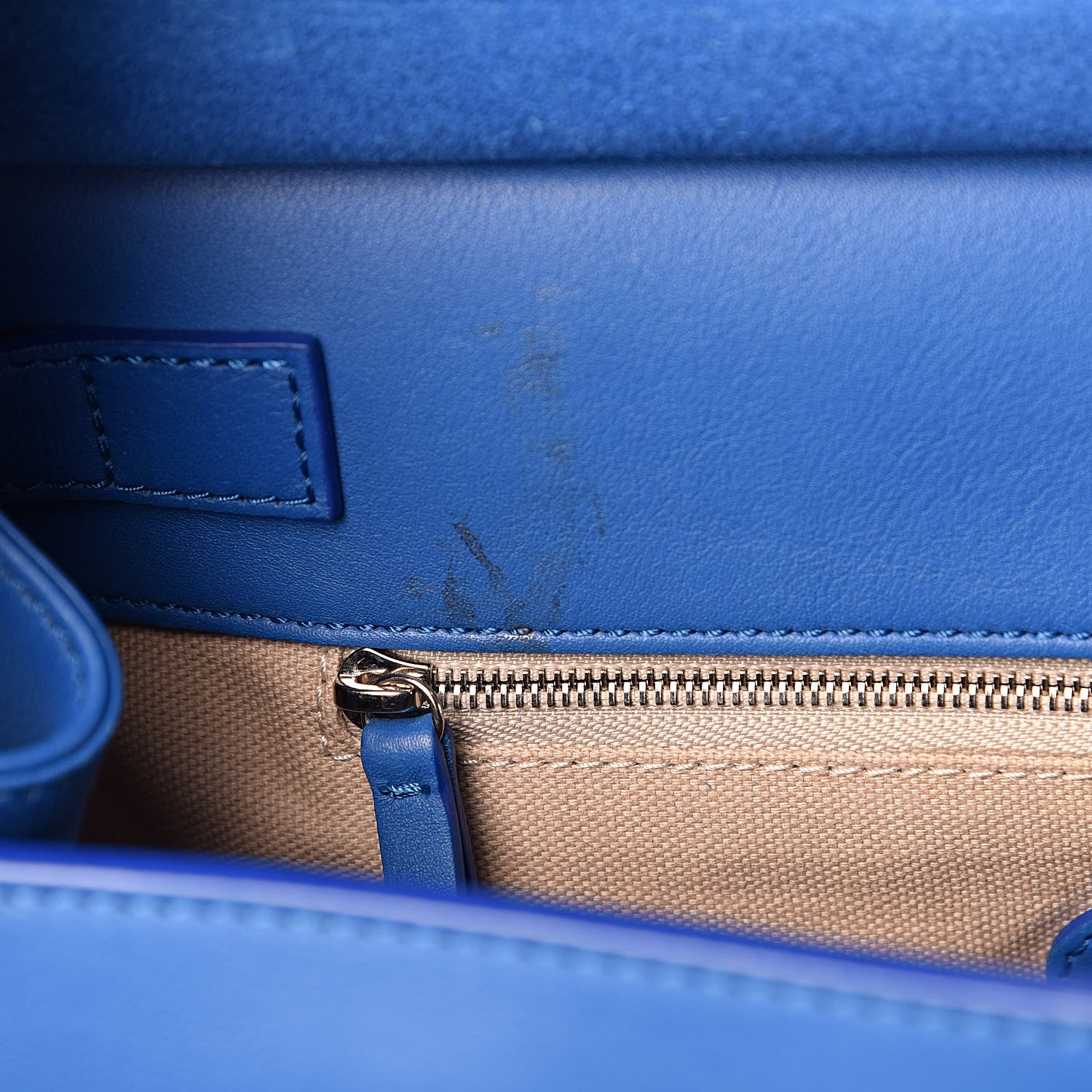 Mulberry Calfskin Suffolk Bluebell Blue 8 of 11