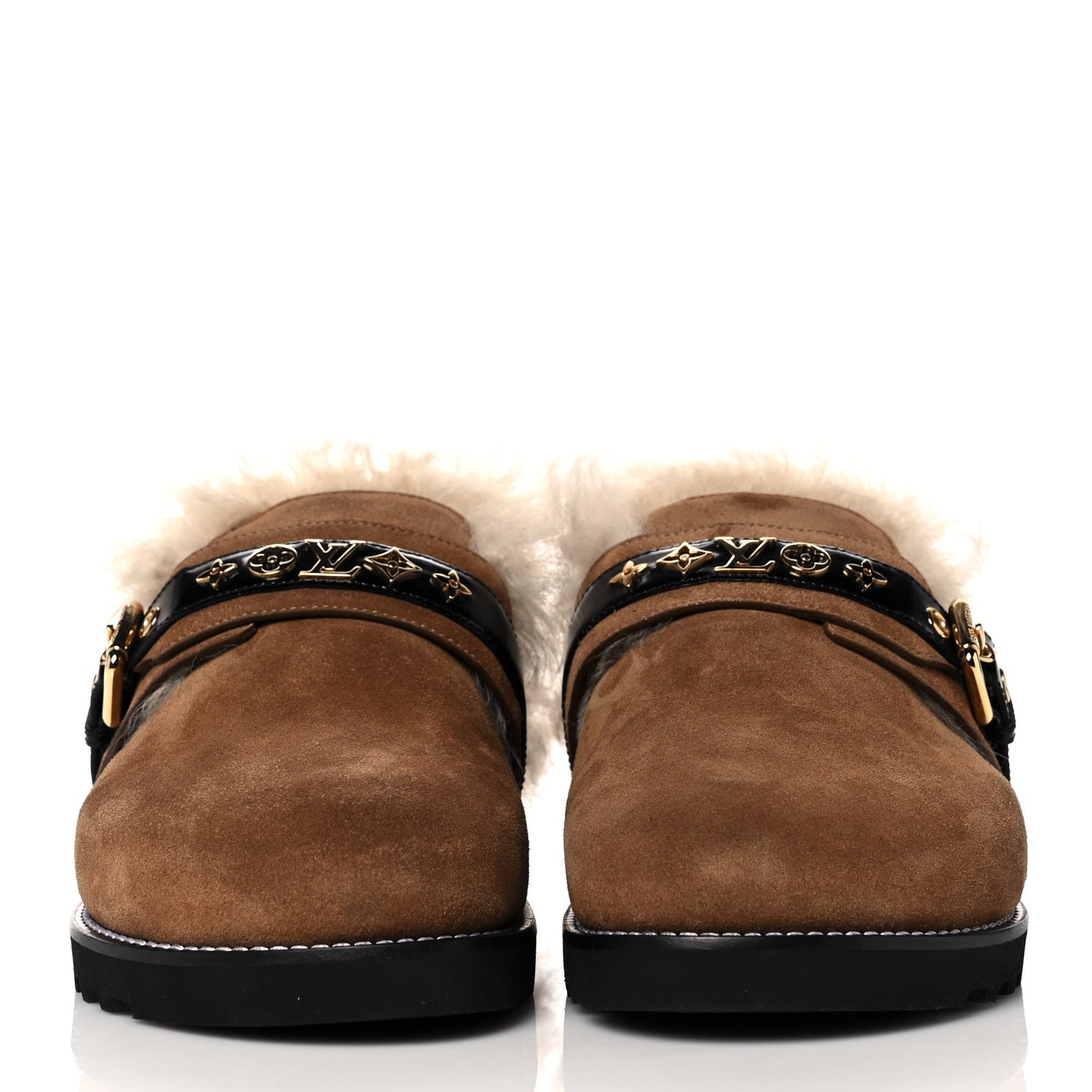 Suede Winterbreak Clogs 40 Cognac