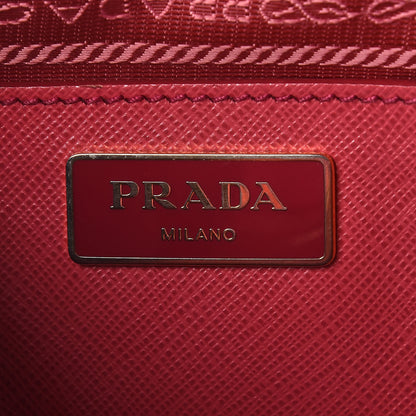 Prada Saffiano Lux Medium Promenade Tote Peonia 6 of 10