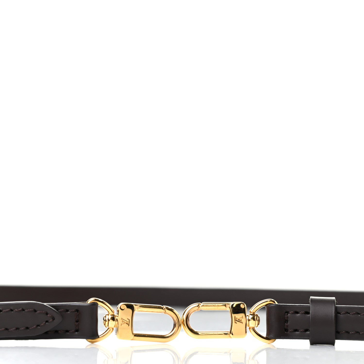 Louis Vuitton Calfskin 12mm Adjustable Shoulder Strap Brown 8 of 8