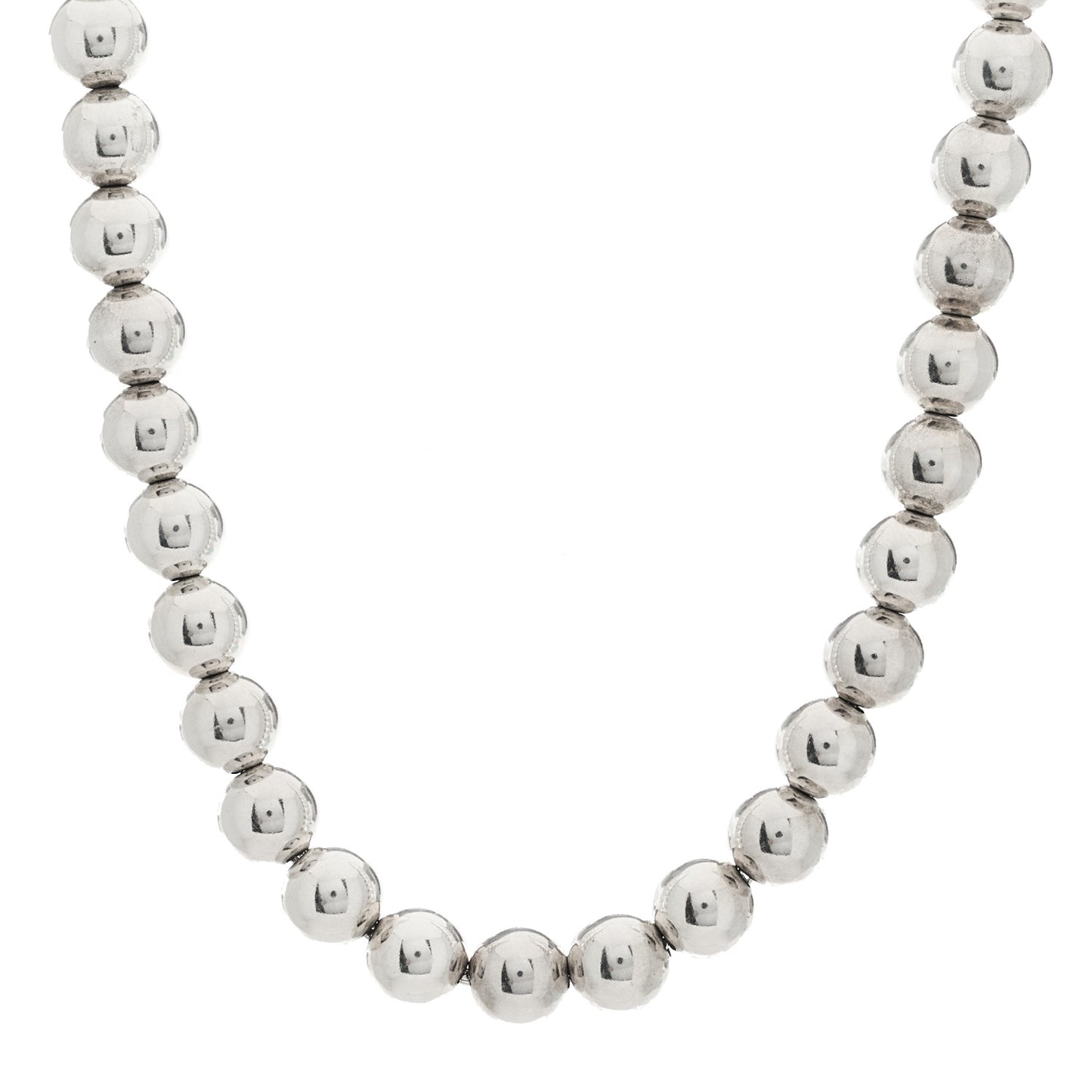Sterling Silver 10mm Hardwear Ball Necklace