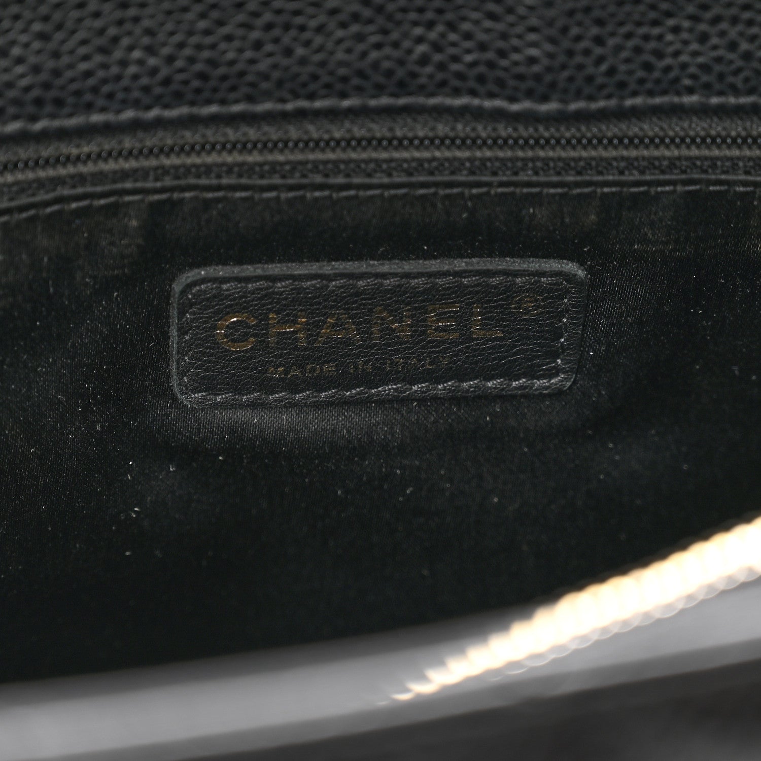 Chanel Caviar Quilted Grand Shopping Tote GST Black 7 of 11