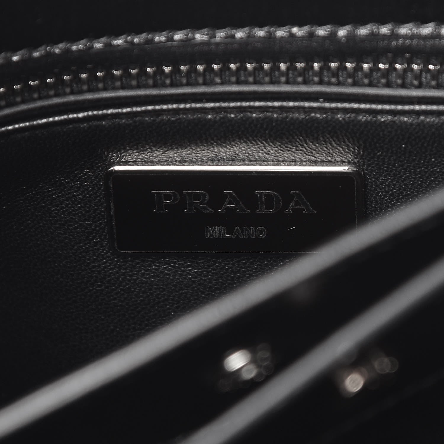 Prada Box Calfskin Tote Black 7 of 7