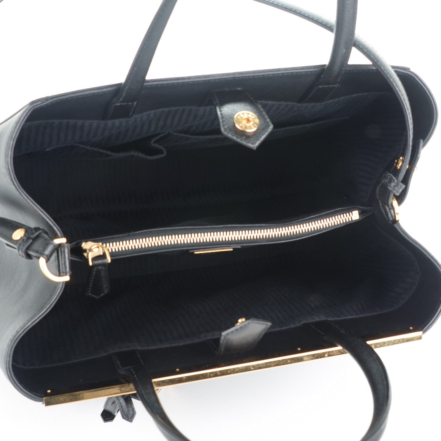 Vitello Elite Medium 2Jours Tote Black