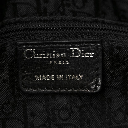 Christian Dior Lambskin Cannage Large Dior Soft Hobo Black 5 of 7