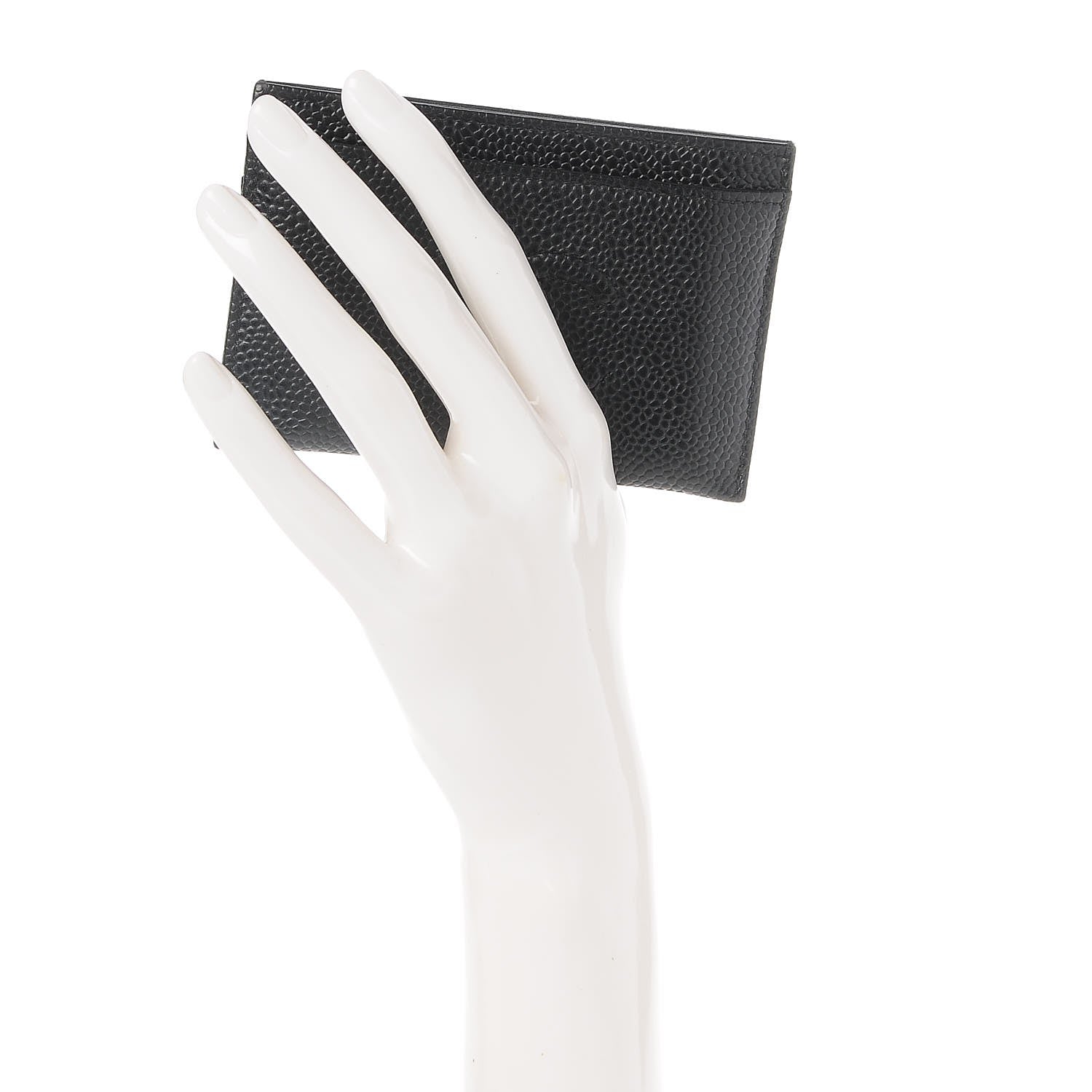 Chanel Caviar Timeless CC Card Holder Black 2 of 9