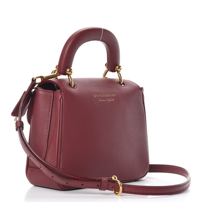 Burberry Trench Calfskin Small DK88 Top Handle Bag Antique Red 3 of 11