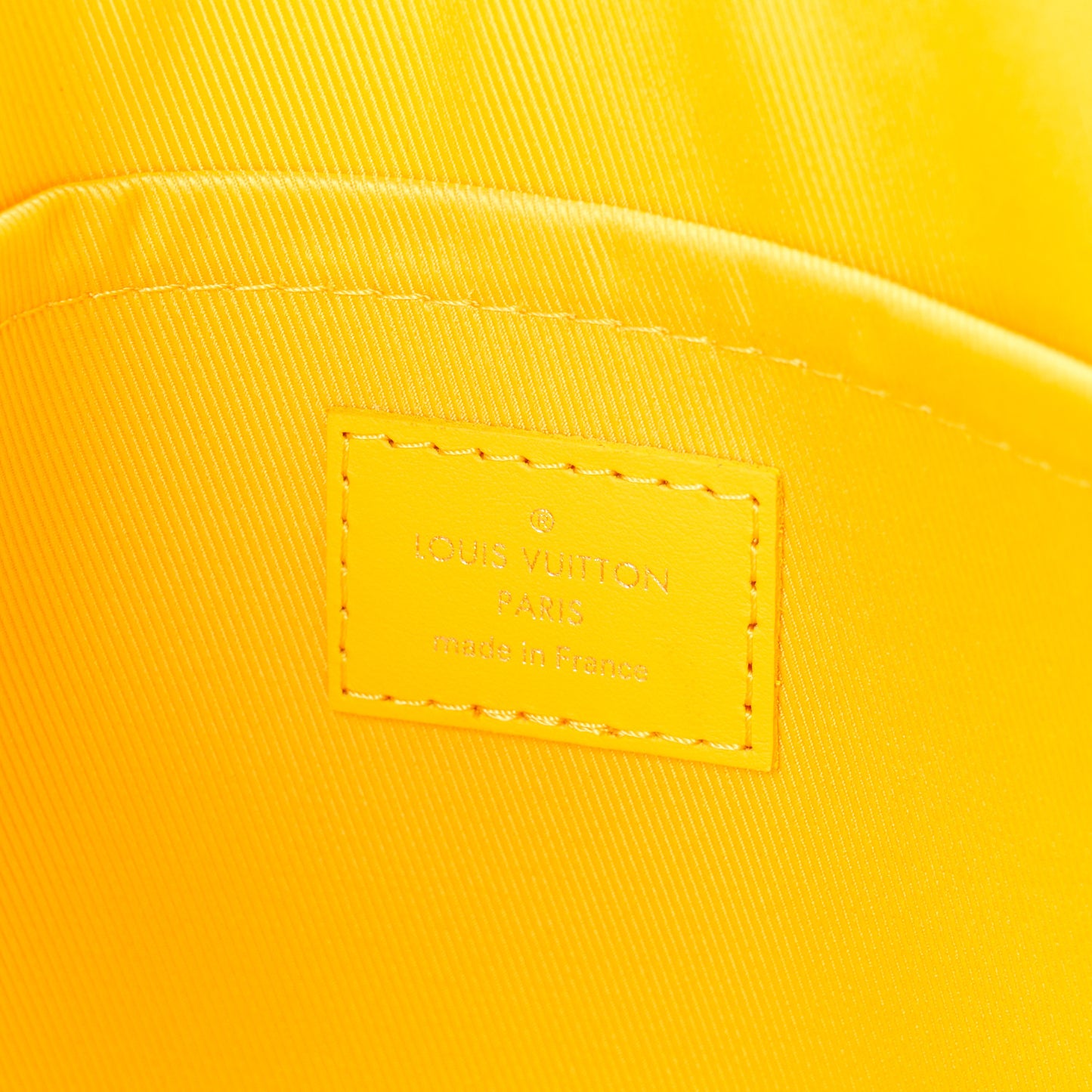 Monogram Macassar Pochette Voyage MM Safran Yellow