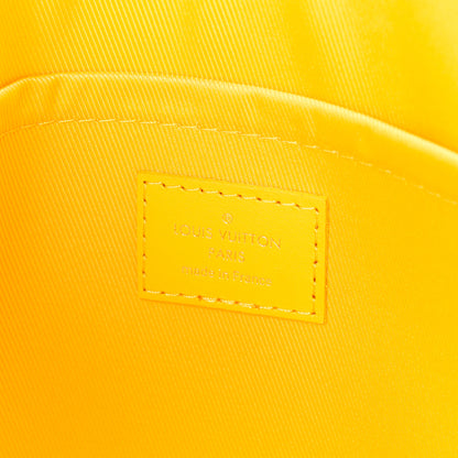 Louis Vuitton Monogram Macassar Pochette Voyage MM Safran Yellow 6 of 7
