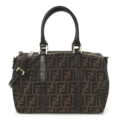Fendi Zucca Boston Tobacco 1 of 10