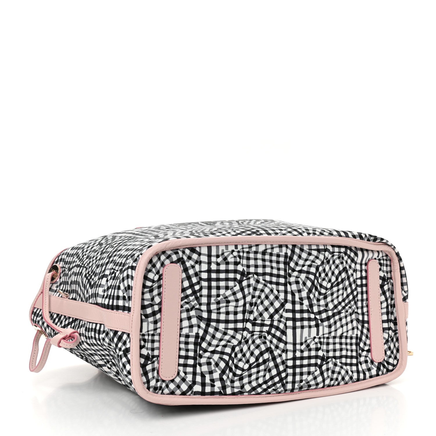 MCM Visetos Medium Liz Reversible Shopper Tote Powder Pink 8 of 16