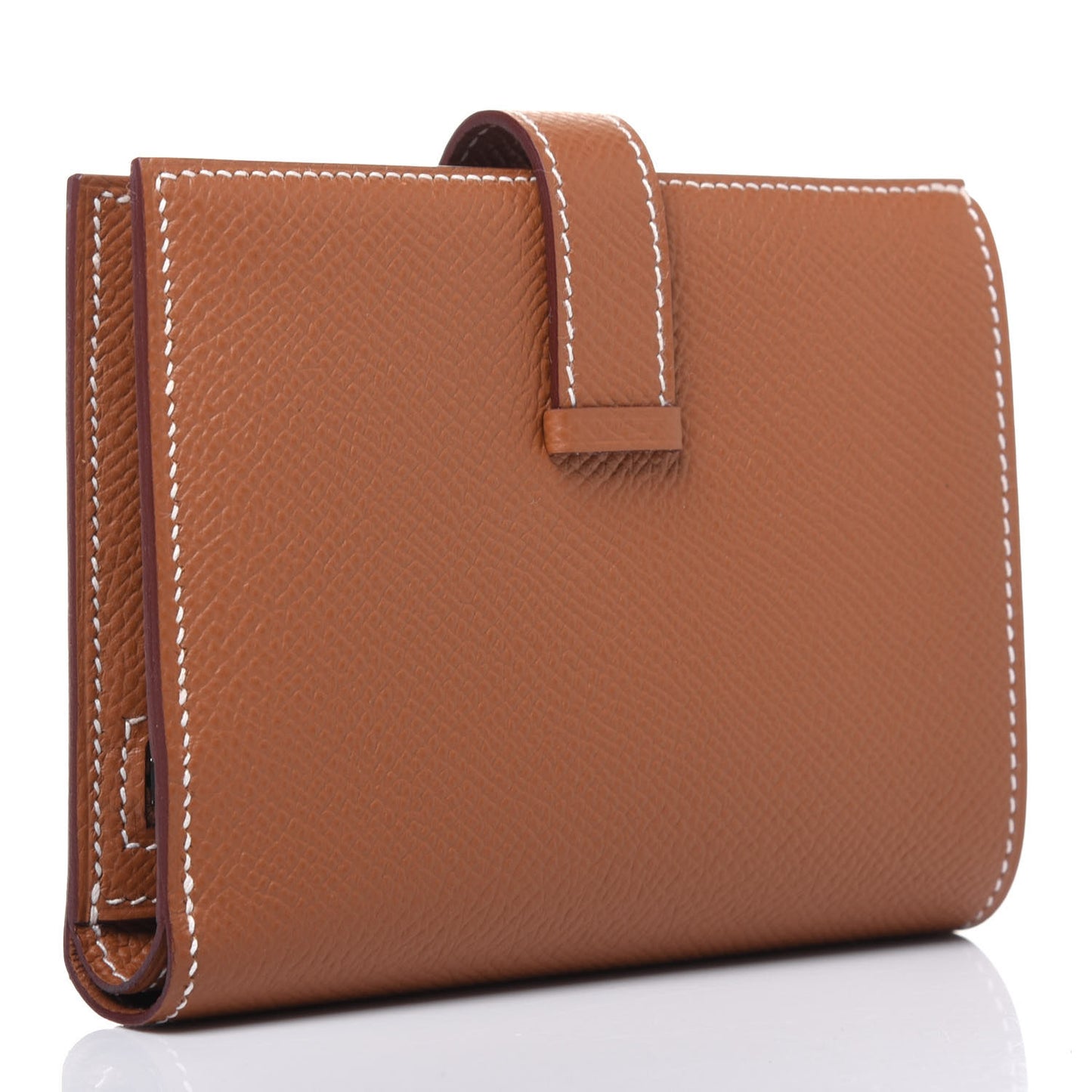 Epsom Bearn Compact Wallet Gold
