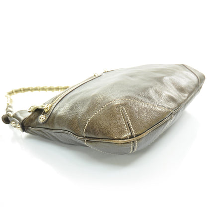 Gucci Leather Capri Chain Bag Bronze 5 of 9