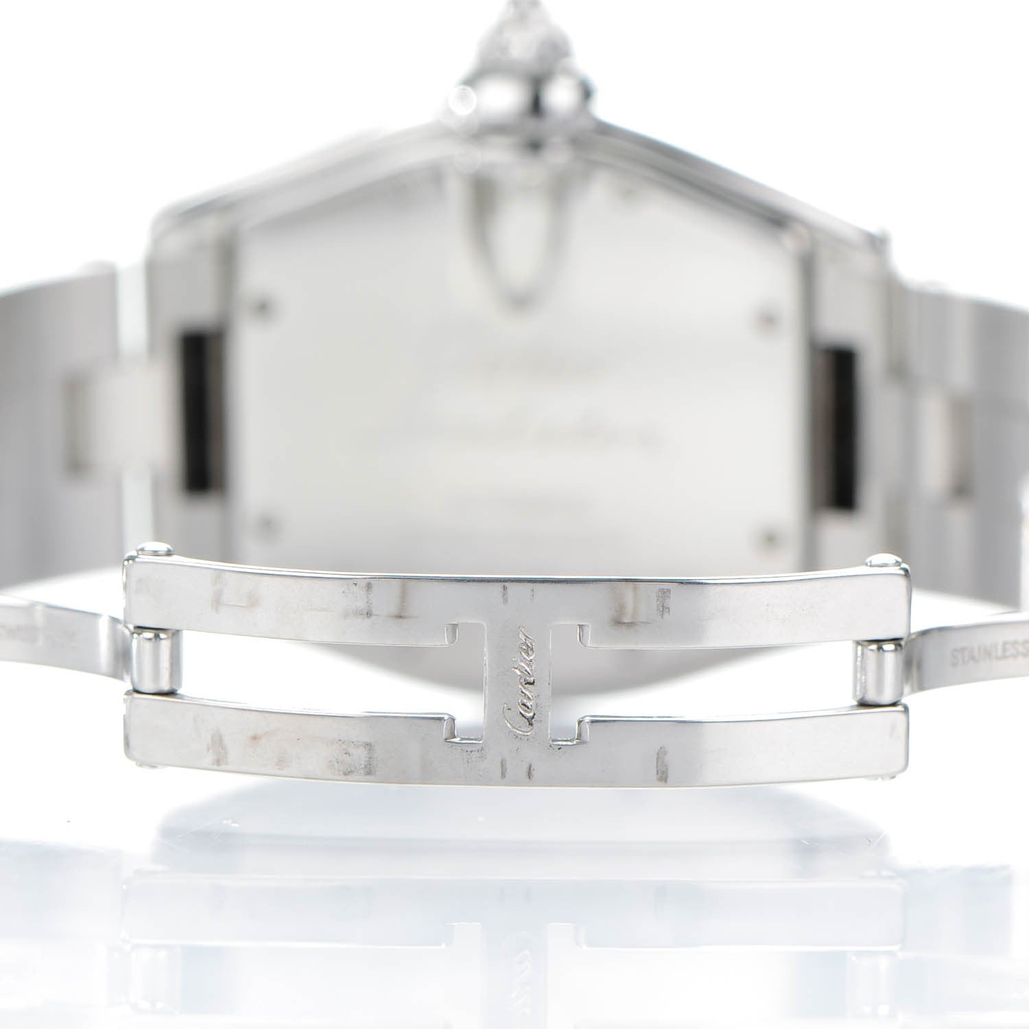Cartier Stainless Steel 37mm Roadster Automatic Watch 6 of 8