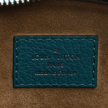 Louis Vuitton Taurillon Alma PM Bleu Canard 6 of 10